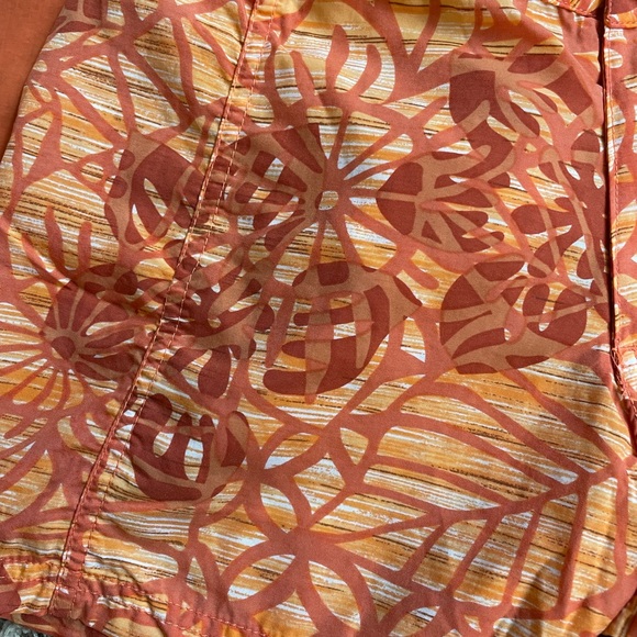 Columbia orange nylon shorts skort - Picture 3 of 12